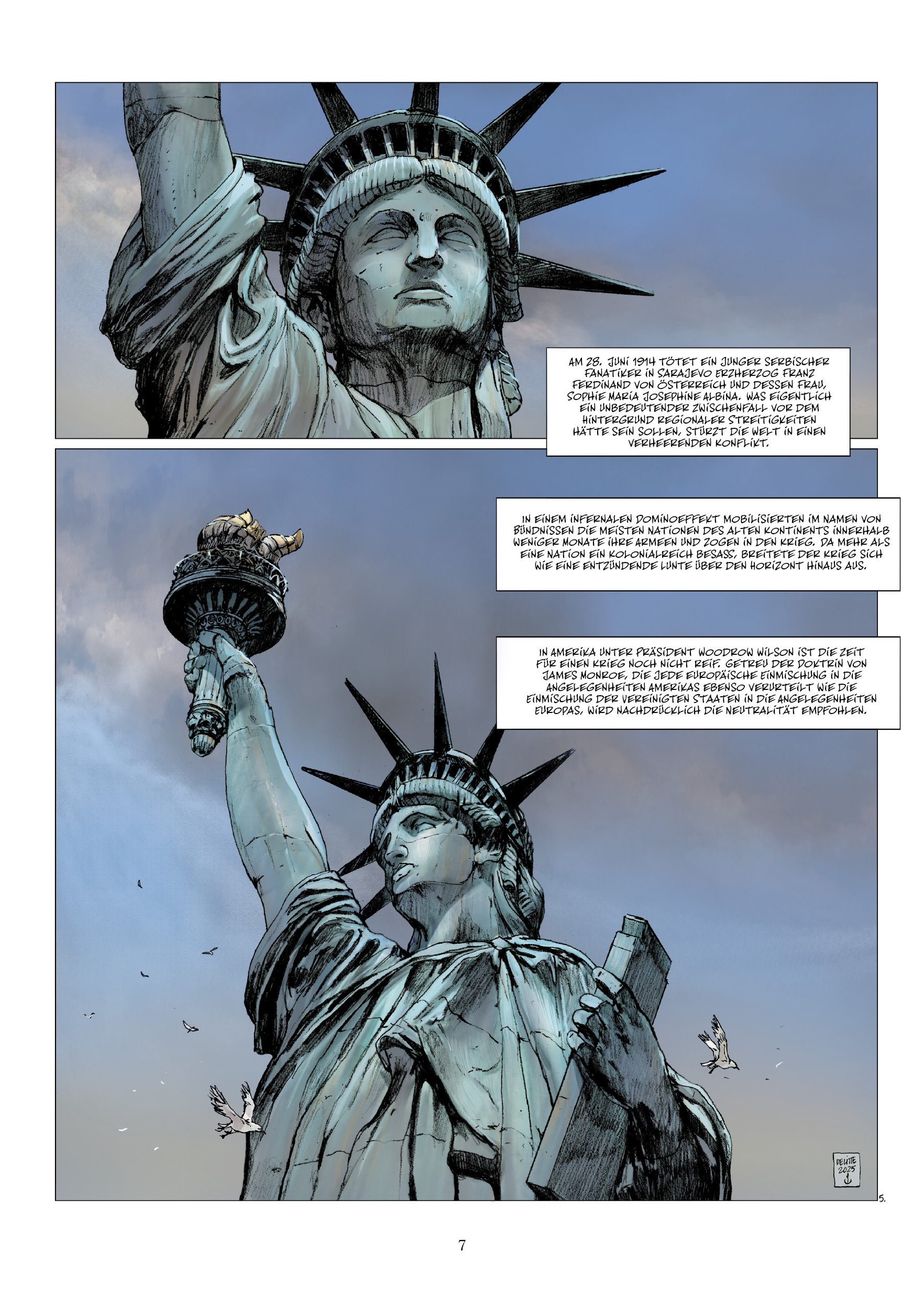 finix-seefahrtlegenden-1-die-lusitania-1915-graphic-novel-comic-album image 7